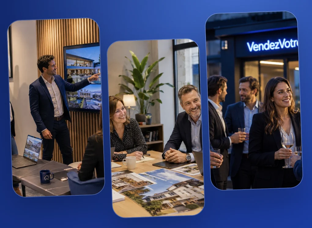 Professionnels de l’immobilier réunis autour de la marque VendezVotreBien